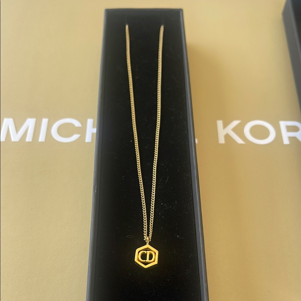 Dior Gold Chain Necklace
